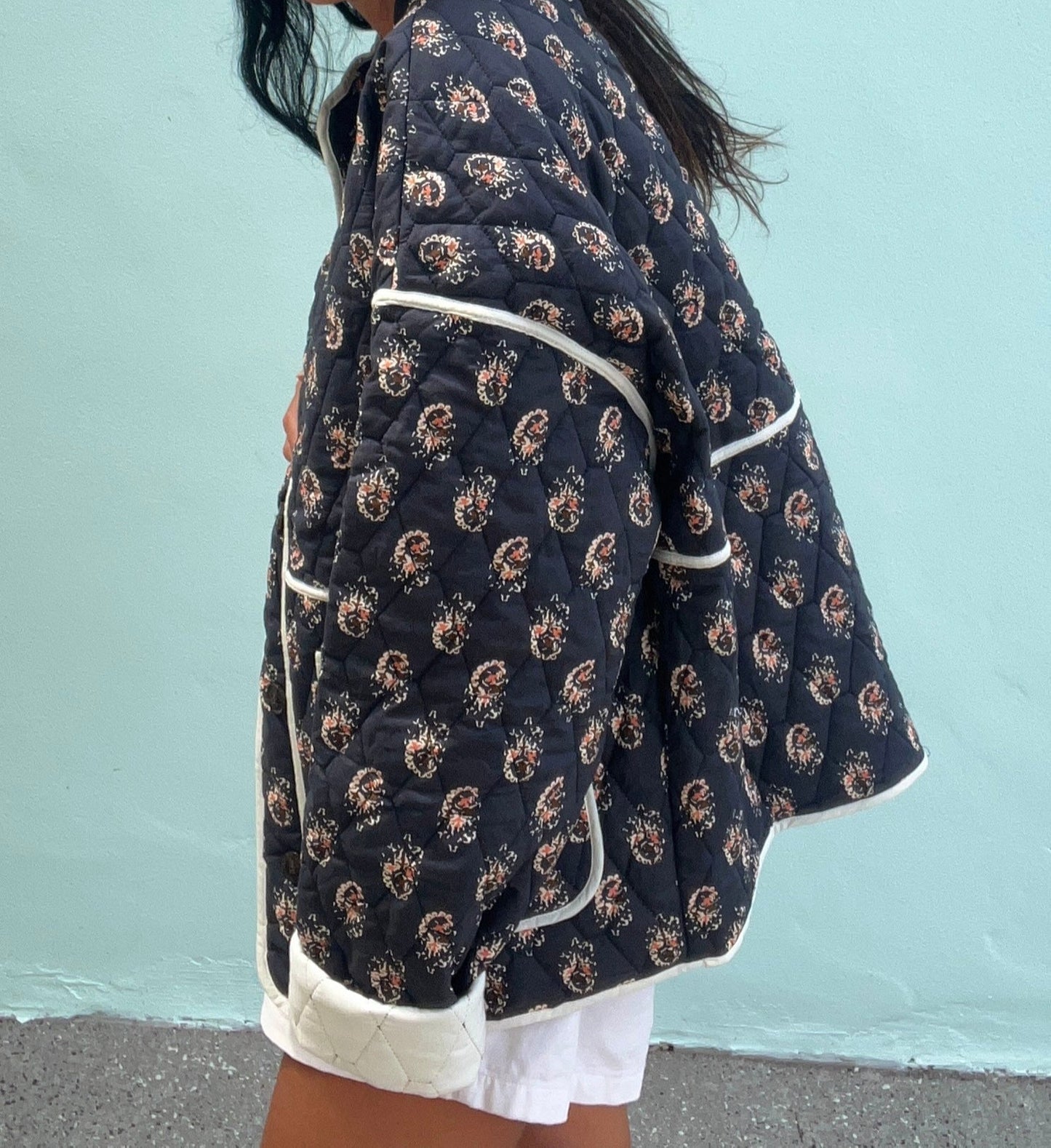 Black Dahlia Quilted Jacket