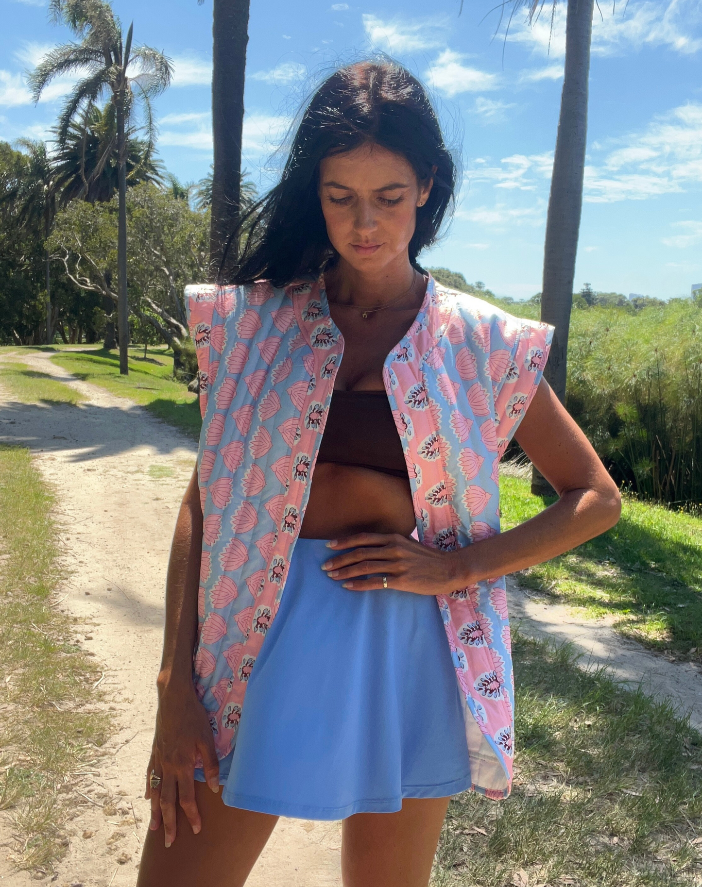 Calli Candy Long Vest