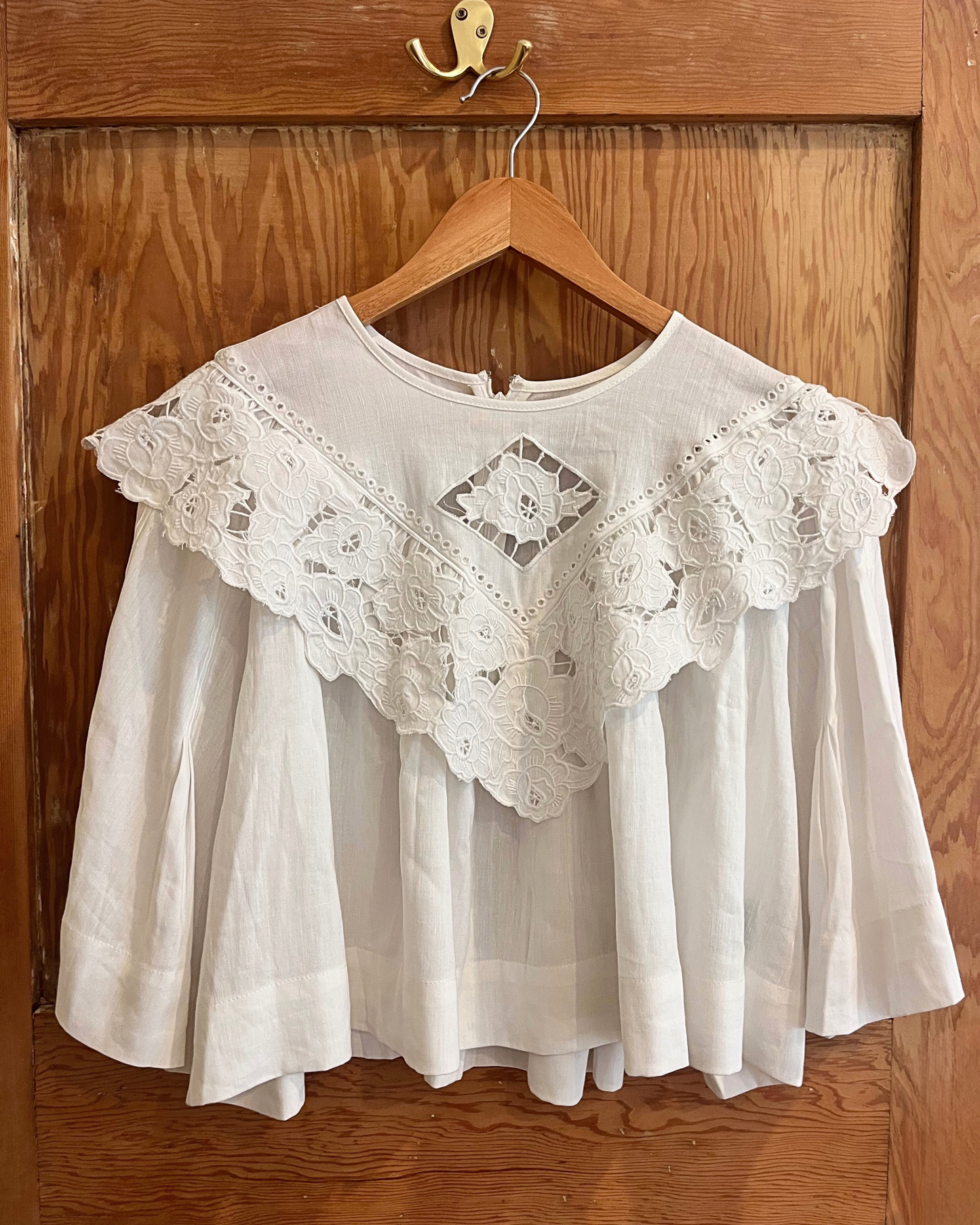 One Hundred Years White Lace Top