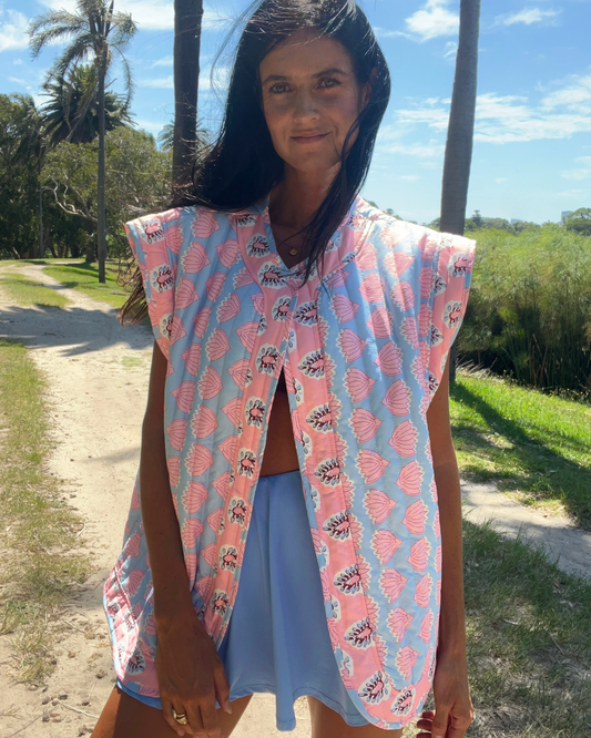 Calli Candy Long Vest